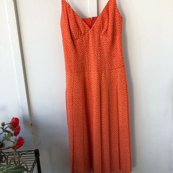 vintage Kay Unger Polka Dot Dress Size 2 - Picture 12 of 14